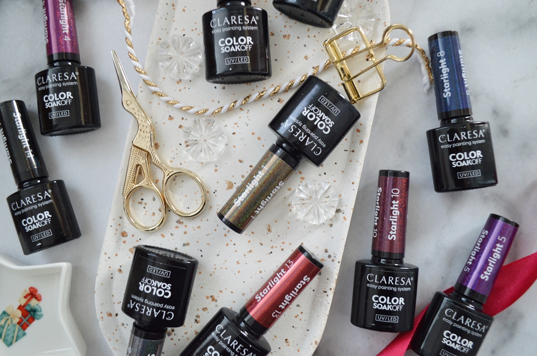 Starlight kolekcja lakierów Claresa puderek.com.pl